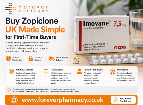 Buy Zopiclone UK Made Simple for First-Time Buyers
